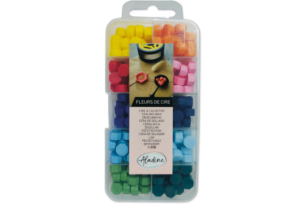 ALADINE Wachsbox 72497 bunt 10 Farben