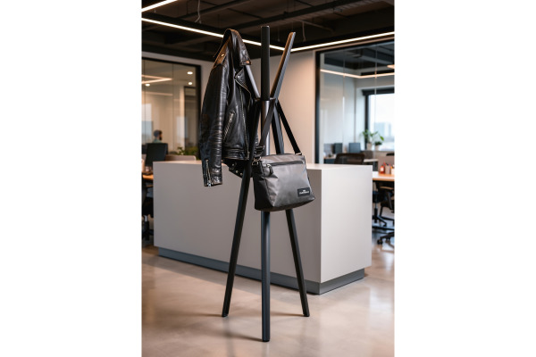 DURABLE Garderobenständer DURASTORE 184601 schwarz, 6 Haken