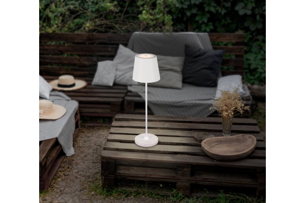 EGLO Tischleuchte Cabozo 75793 weiss, Akku