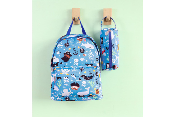 ALLC Kleiner Rucksack Pirates BPPIBU84 23.5x30x10cm