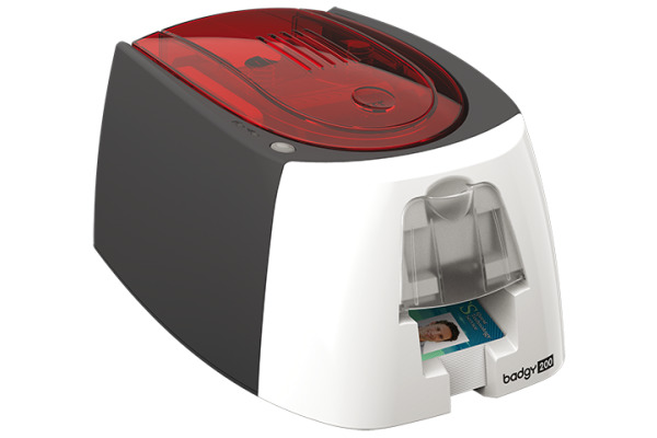 EVOLIS Drucker Plastikkarten B22U0000R Badgy 200 Farbband, 100 Karten