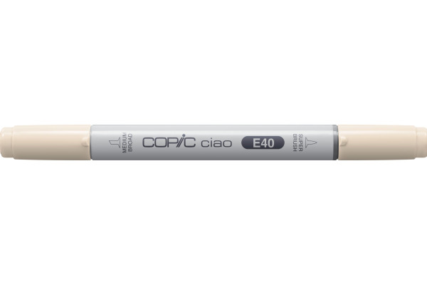 COPIC Marker Ciao 22075115 E40 - Brick White