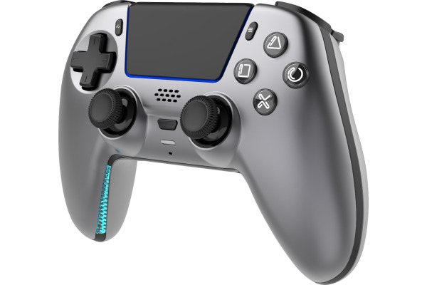 DELTACO Wireless Controller PS5 GAM-199-S with charging dock, Gray