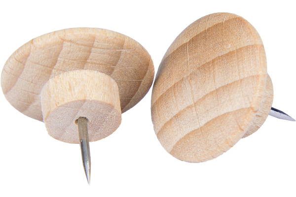 LEGAMASTE Pinwand-Nadeln WOODEN 7-145125 Holz 25 Stück