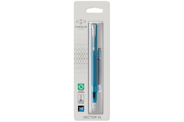 PARKER Füllfederhalter M 2159766 VECTOR XL blau