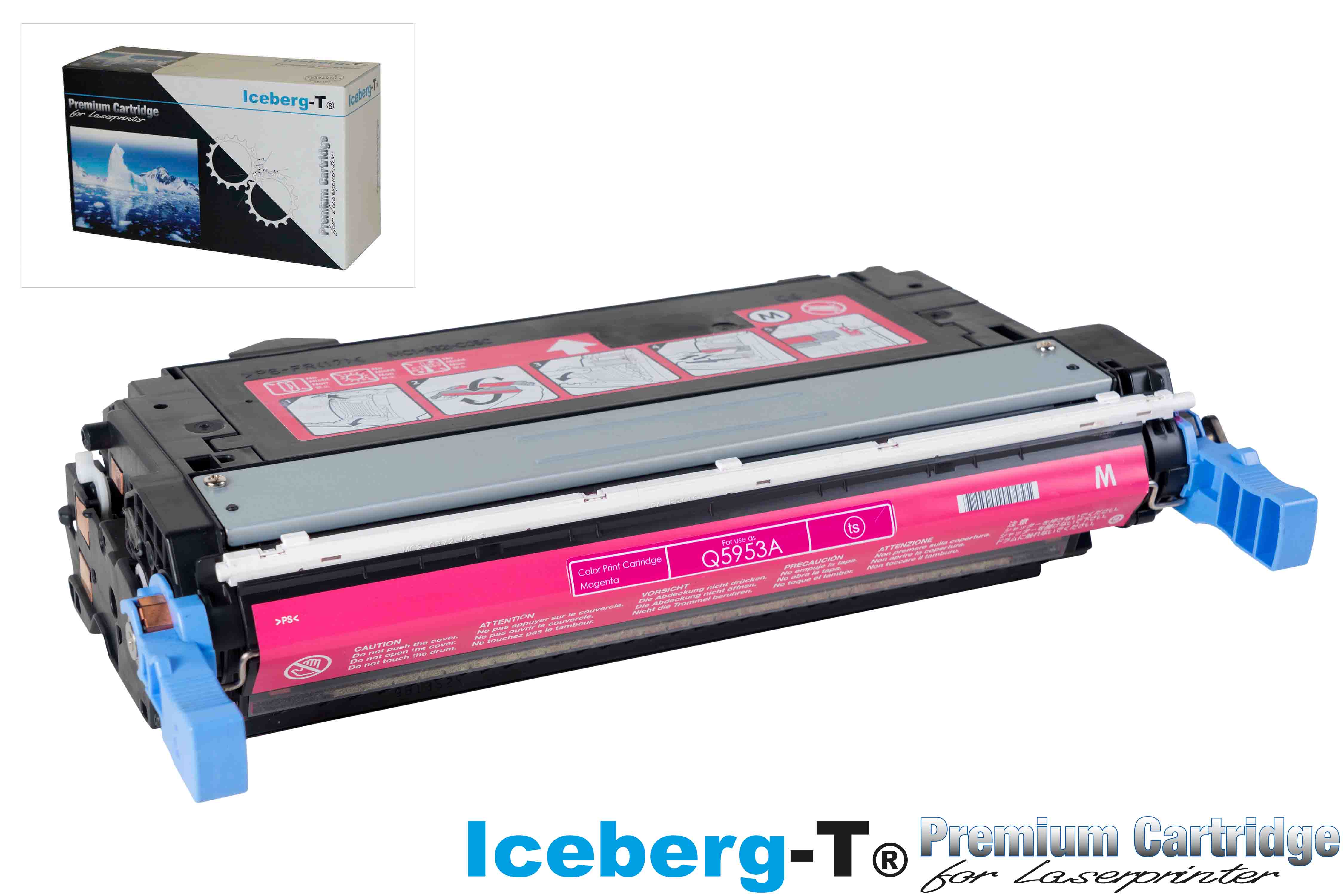 Iceberg-T Toner Q5953A / 643A 10'000 Seiten, magenta