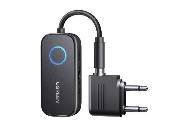UGREEN Travel Audio Transmitter 35222A TX/RX, BT 5.2, Dual Pairing