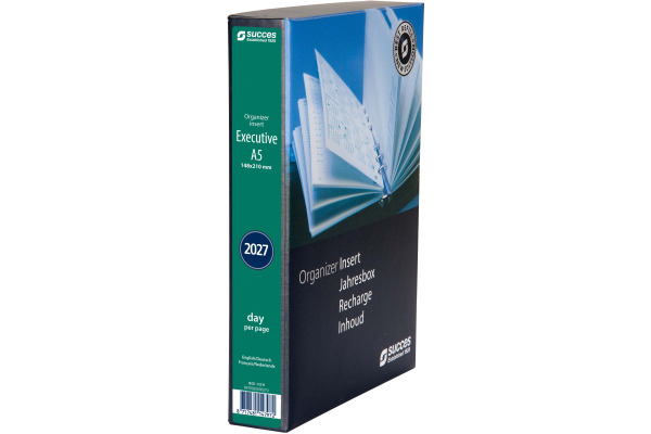 SUCCES Agenda A5 2027 847002000 1T/1S Ersatz kompl. 14.8x21cm