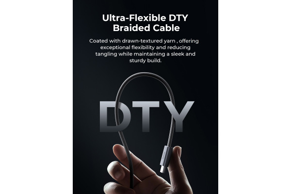 AUKEY Cable USB-C-to-C CB-DCC062 60W 1.8M Braided