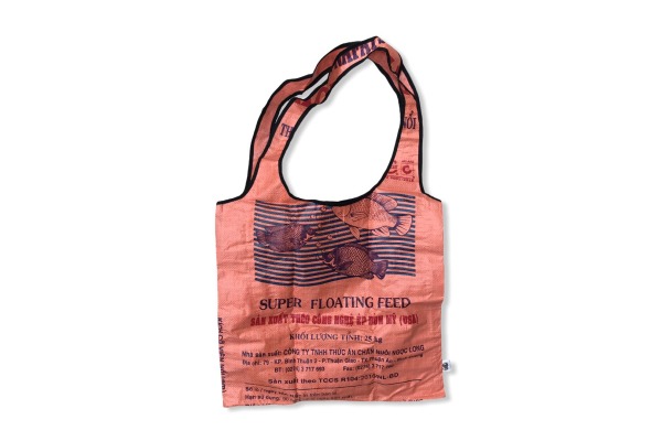 BEADBAGS Einkaufstasche Crispy Rice RI43.4 orange 50x1x76cm