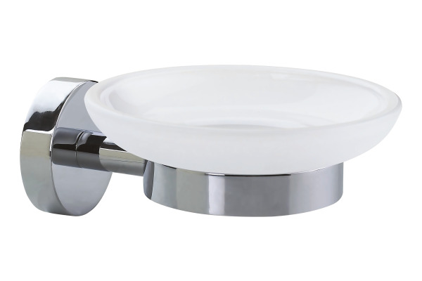 TESA Smooz Seifenhalter 403240000 chrome, selbstklebend