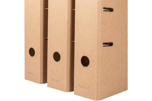 BIELLA Ordner Minimal Design 7cm 11440710U braun A4