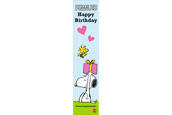 HEYE Geburtstagskalender 1909-06 Peanuts 11x49cm