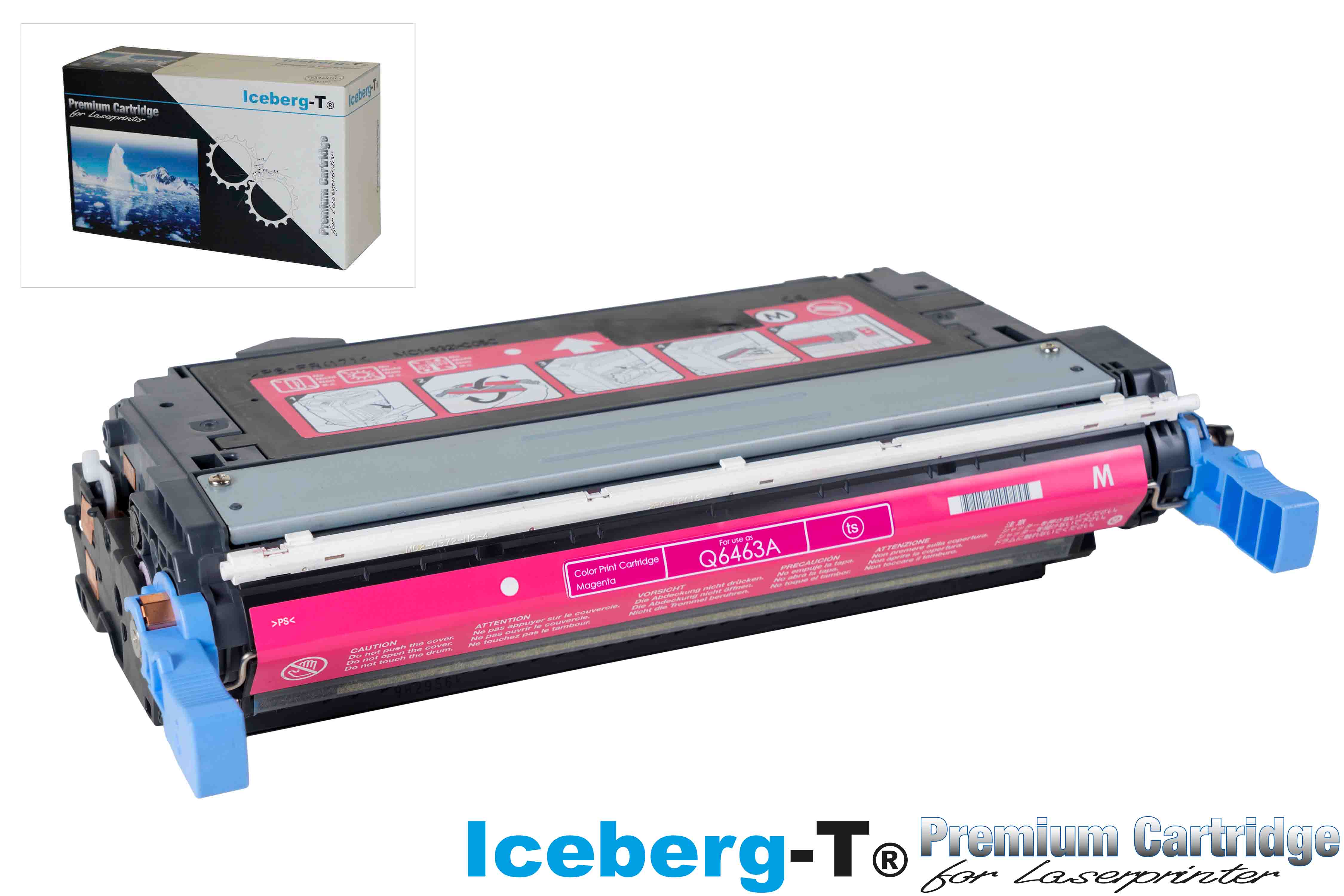 Iceberg-T Toner Q6463A / 644A 12'000 Seiten, magenta