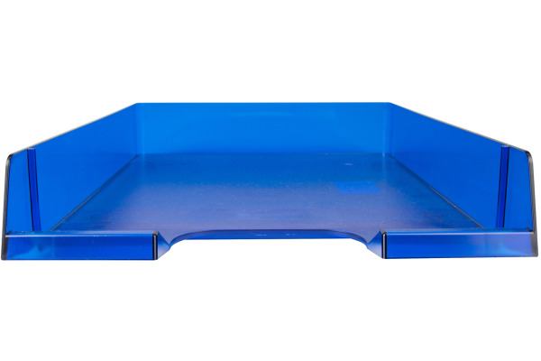 BIELLA Briefablage Parat-Plast A4/C4 30540105U blau transparent