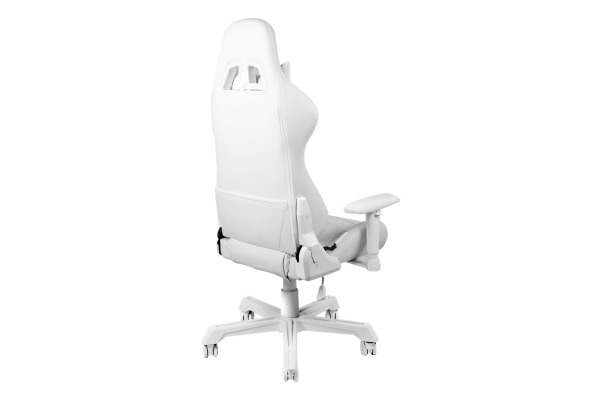 DELTACO RGB LED Gaming Chair White GAM-080-W