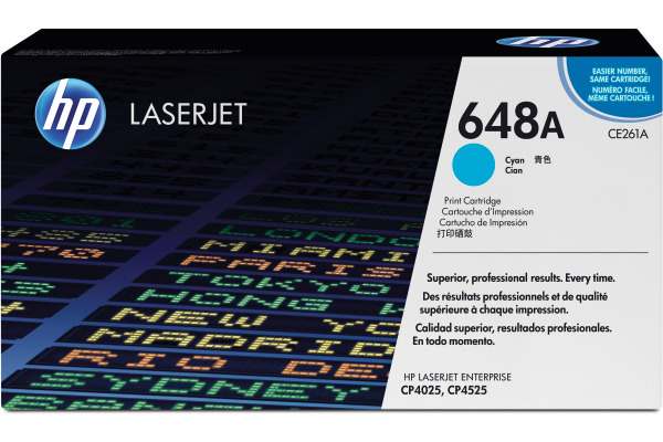 HP Toner-Modul 648A cyan CE261A Color LJ CP4025 11'000 Seiten