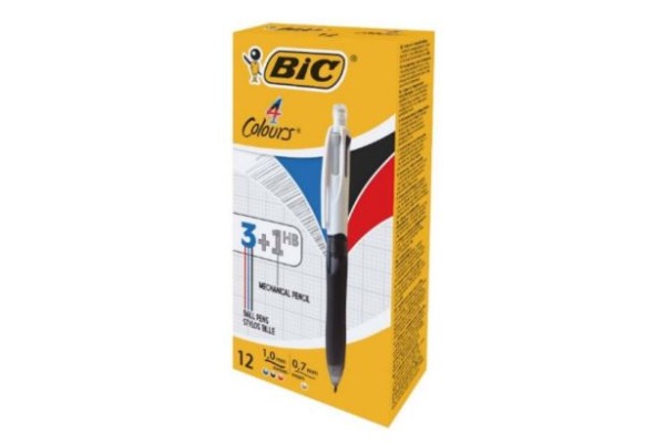 BIC Kugelschreiber M/HB 942104 4 Colours Multifun.
