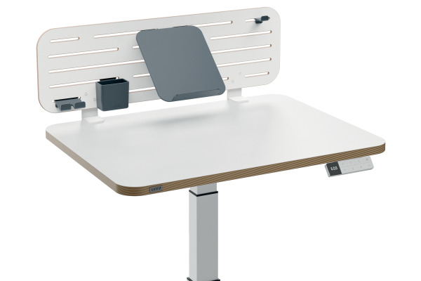 LEITZ Pegboard ERGO 80x25cm 65490000 mit Laptophalter