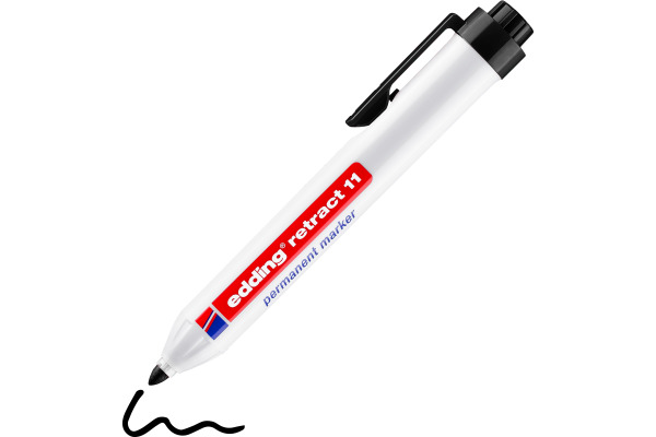 EDDING Permanent Marker 11 1,5-3mm 11-1 schwarz