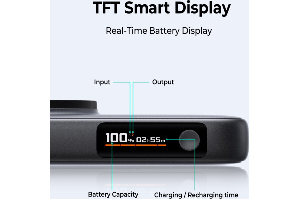 AUKEY MagFusion Reel 5000mAh PB-MS11 PB,Qi2 Wirel.Retract.Cable