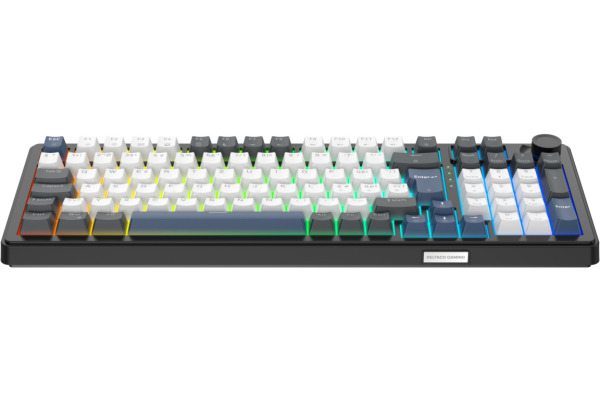 DELTACO Mech. Keyboard Gasket DK490 GAM-206-C PBT keycaps,Hot-swap,Bl. CH