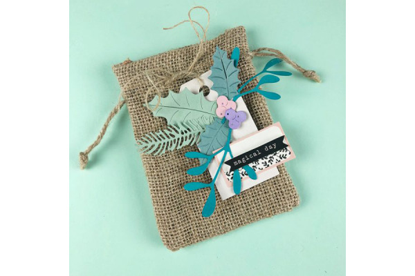 SIZZIX Stanzformen Winterlaub 662571 8er Set