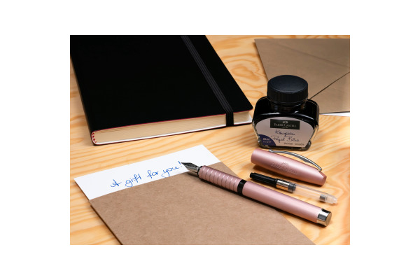 FABER-CA. Geschenkset Essentio M 149626 rosé, mit Tintenfass