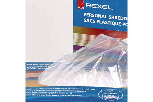 REXEL Abfallsack PP 115lt 40070 transparent 100 Stück