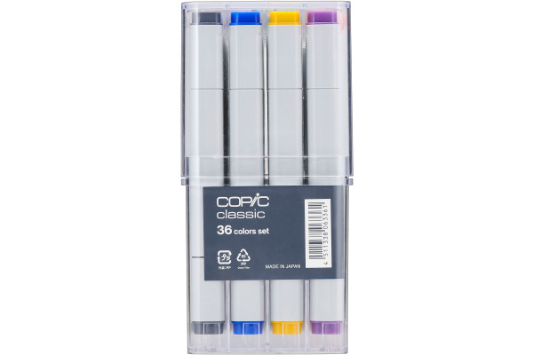 COPIC Marker Classic 20075158 Basis-Set, 36 Stück