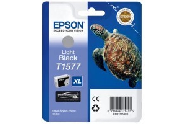 EPSON Tintenpatrone light schwarz T157740 Stylus Photo R3000 26ml