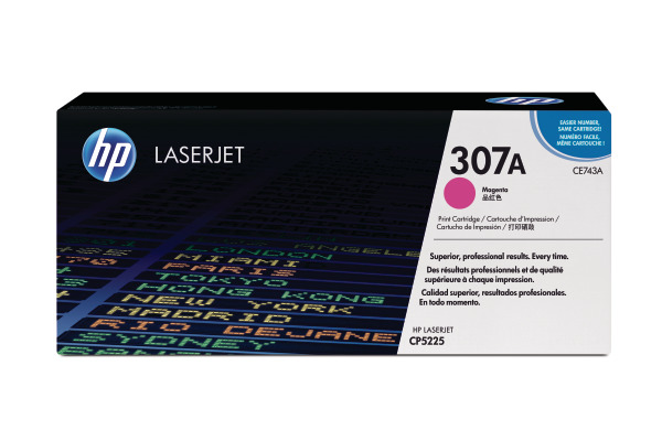 HP Toner-Modul 307A magenta CE743A Color LJ CP5225 7300 Seiten