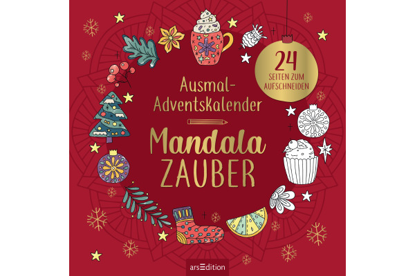ARS EDITI Adventskalender 13155 Mandalazauber
