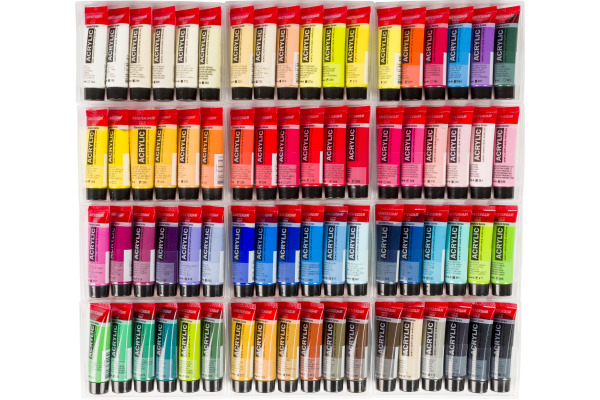 AMSTERDAM Standard Series Acryl Set 17820473 ass. 72x20ml