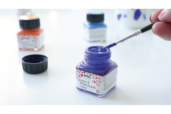 KREUL Glas-Porzellanmalfarben KR-16604 Color Living 6x20ml