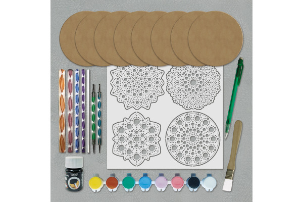 ALADINE Dot painting Set 85495 7-teilig