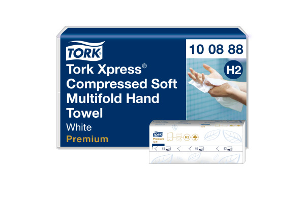 TORK Komprimierte Handtücher H2 100888 Xpress® 2040 Blatt