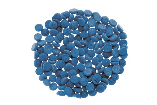 GLOREX Wachsfarbe 5g 68613205 blau in Pastillenform