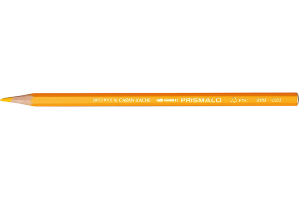 CARAN D'A Farbstifte Prismalo 3mm 999.020 goldgelb