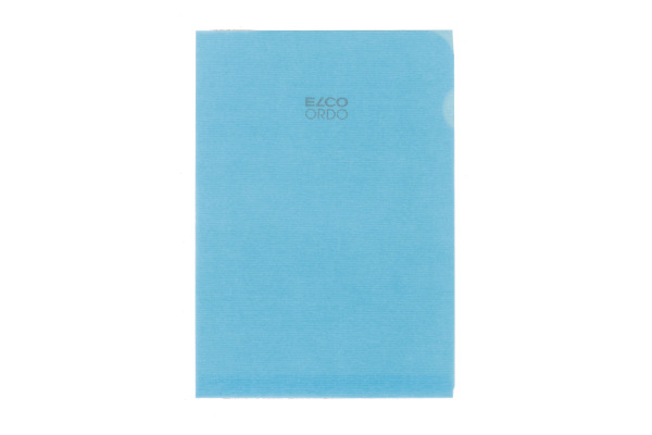 ELCO Sichtmappe Ordo A4 73696.34 transparent, blau 10 Stück
