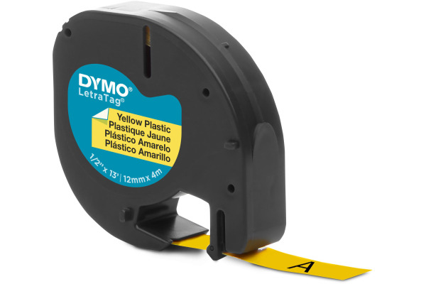 DYMO Schriftband LetraTag 12mmx4m S0721620 gelb