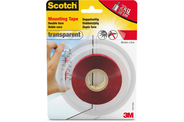 SCOTCH Montageband 19mm×5m 4910C1950 transparent