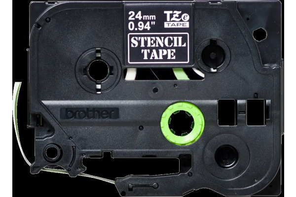 PTOUCH Band, Schablone schwarz STE151 PT-3600 24 mm