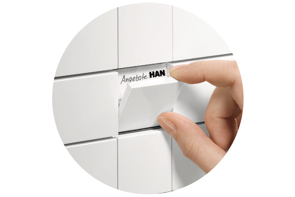 HAN Schubladenbox i-Box A4/C4 1551-12 weiss 5 Fächer