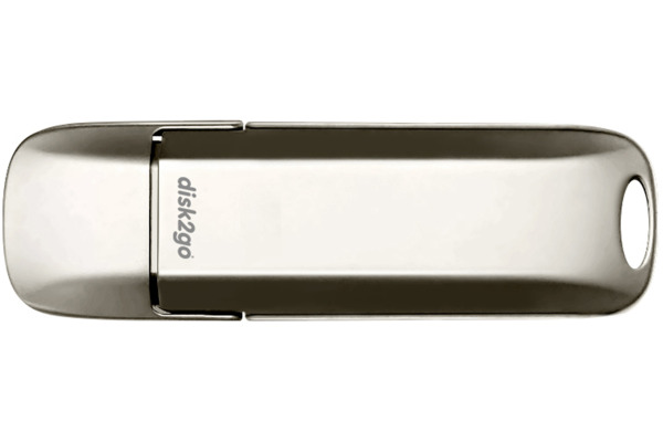 DISK2GO USB-Stick bolt 1TB 30006641 Type C USB 3.2 silver