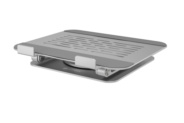 ICY BOX Rotatable and fully adjustable IB-NH300R notebook stand 17 Inch silver