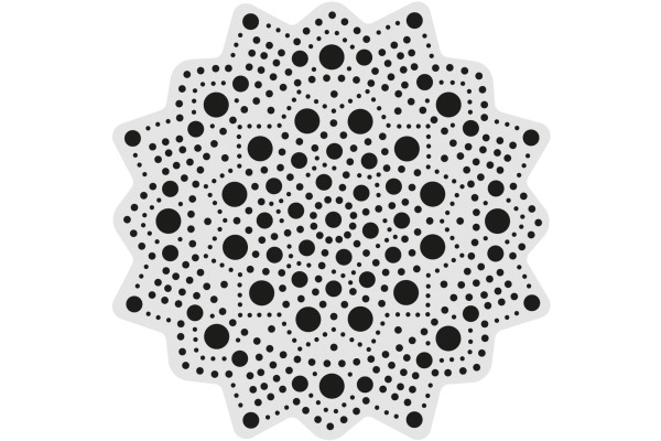 ALADINE Dot painting Punktmalerei 85497 Form & Schablone 10cm