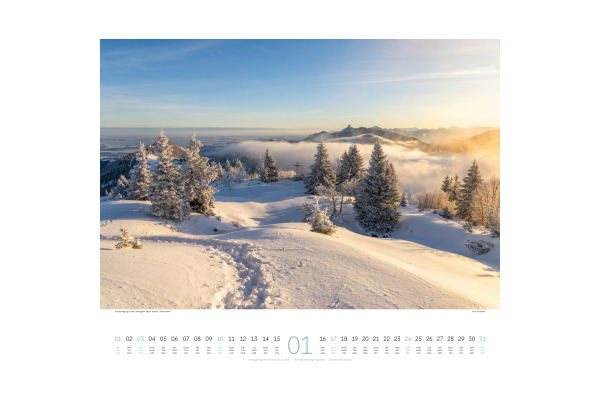 ACKERMANN Bildkalender 2027 2734 Wege ML 54x48cm