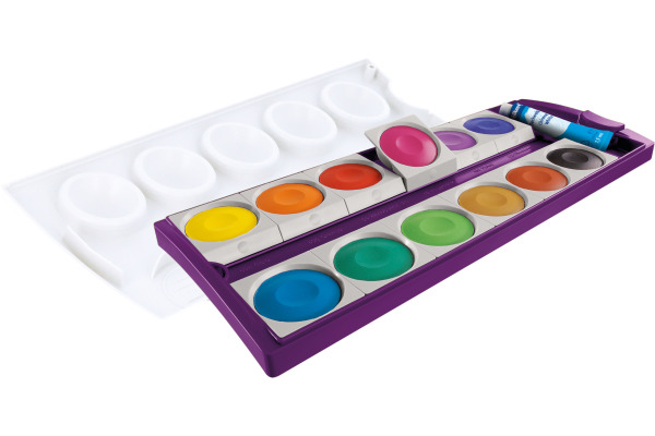 PELIKAN Farbkasten K12 701327 violett 12 Farben