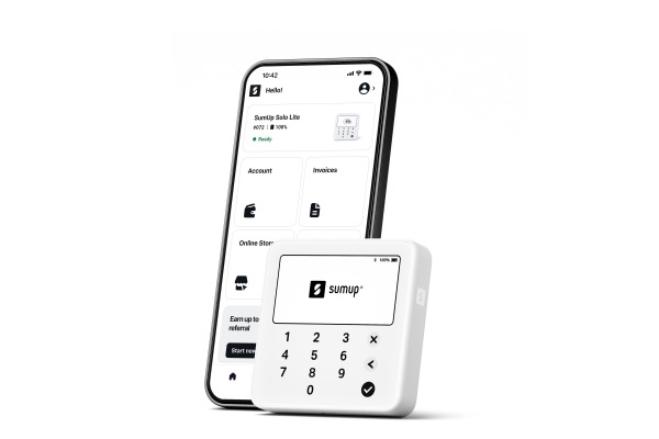 SUMUP Solo Lite Kartenterminal SUMRDRSUL weiss